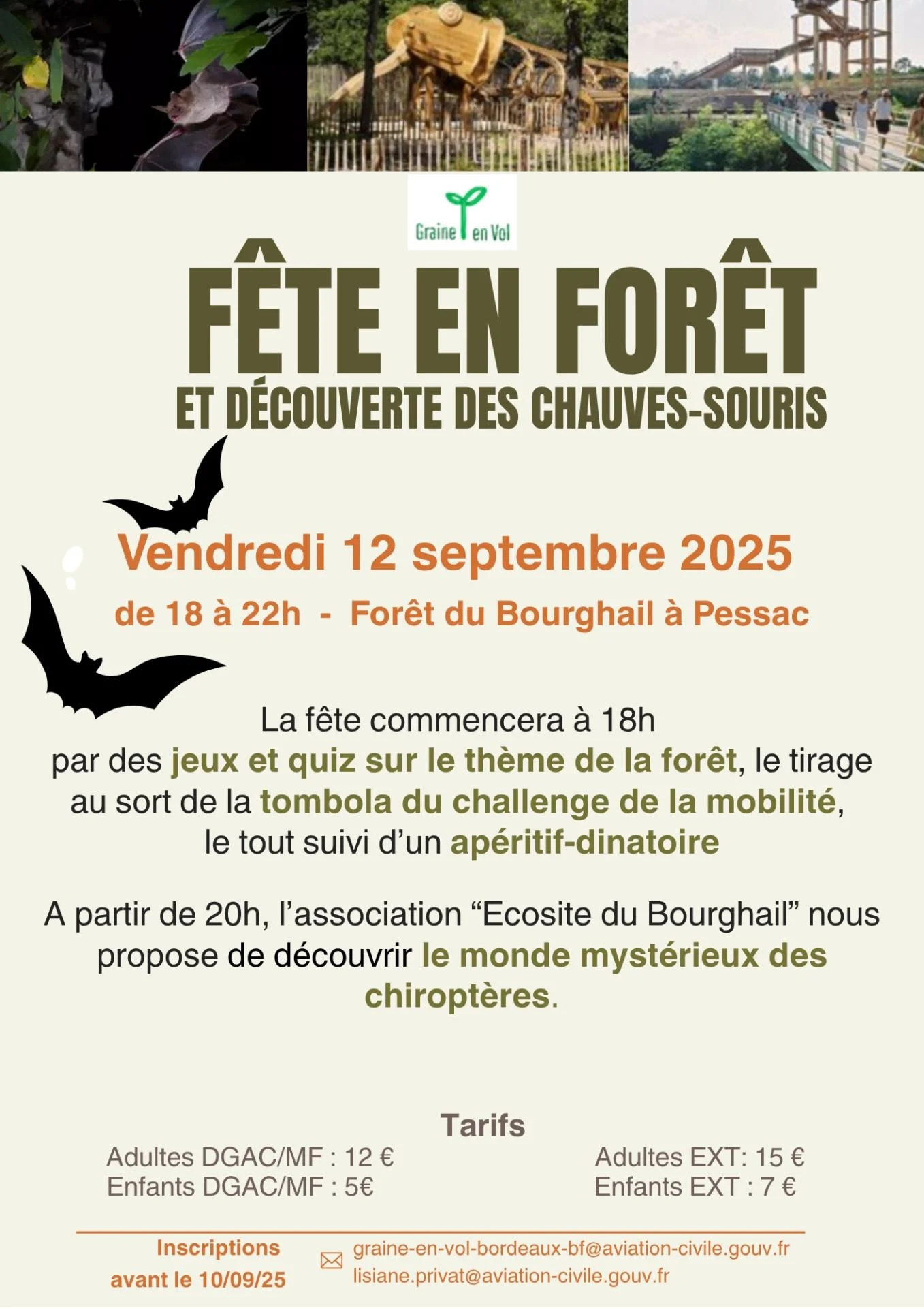 Fete en foret du bourghail septembre 2025