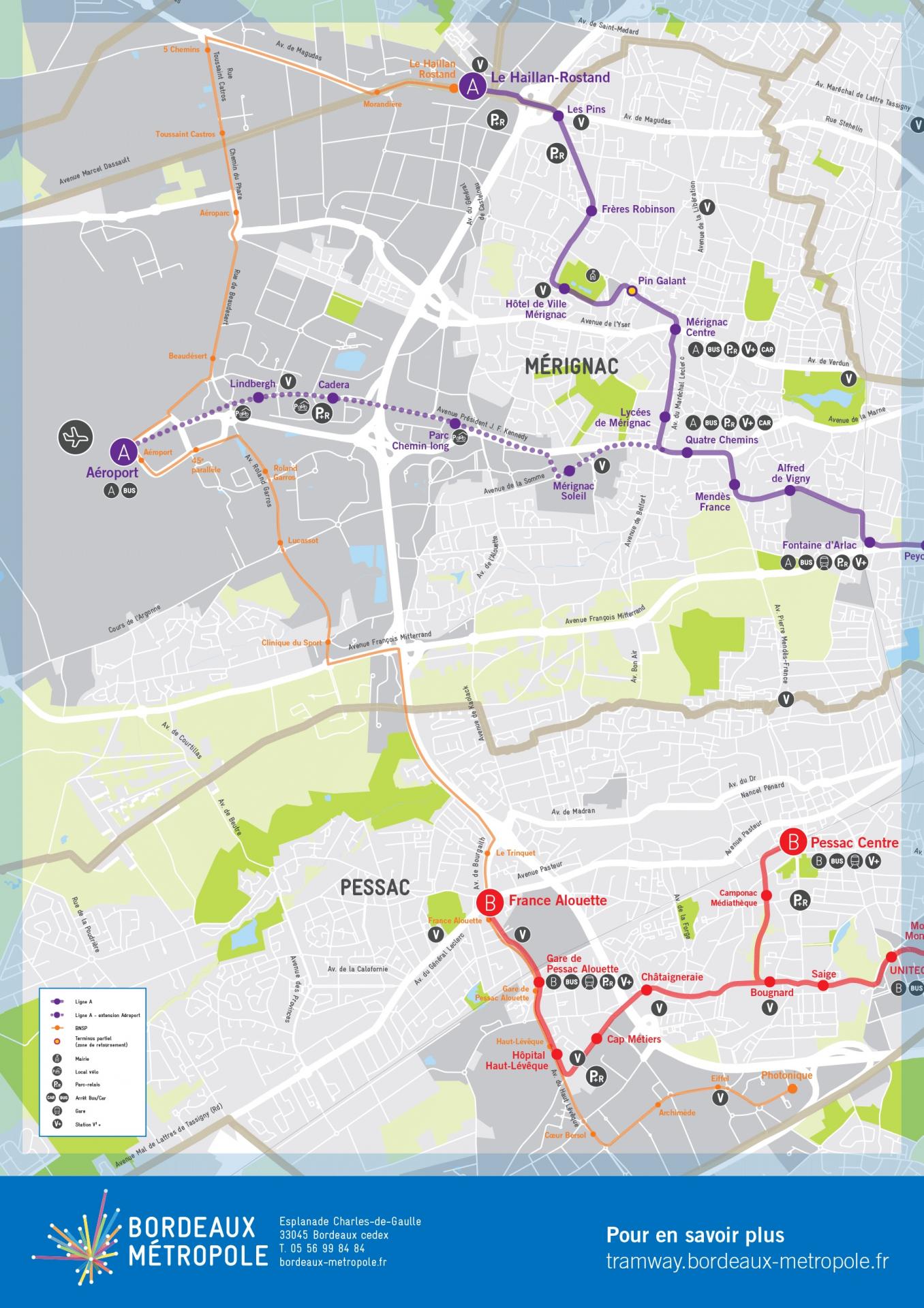 Plan tram a aeroport bnsp